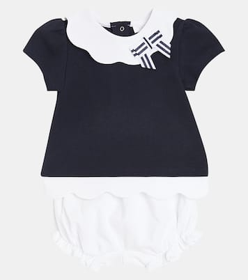 Bébé – Set top et culotte bloomer en coton | Patachou