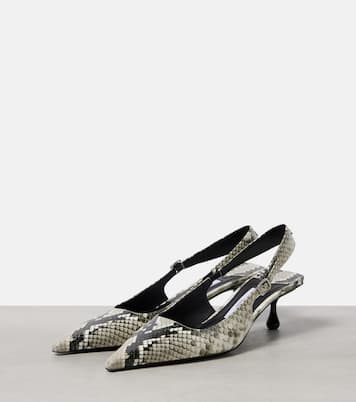 Slingback-Pumps Amel 50 aus Leder | Jimmy Choo