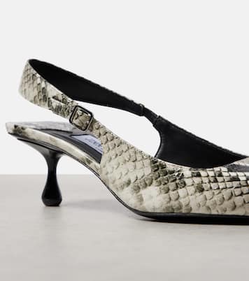 Slingback-Pumps Amel 50 aus Leder | Jimmy Choo