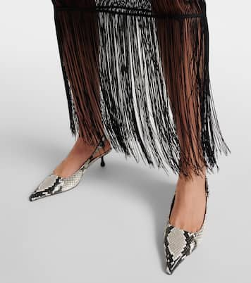 Slingback-Pumps Amel 50 aus Leder | Jimmy Choo