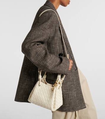 Schultertasche Parachute Small aus Leder | Bottega Veneta