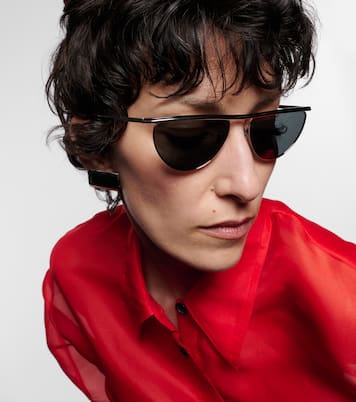 x Oliver Peoples gafas de sol planas | Khaite