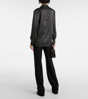 Camicia in raso di seta | Saint Laurent