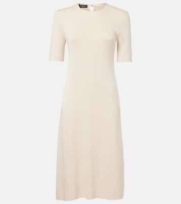 Robe midi Lyskamm en soie | Loro Piana