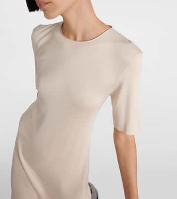 Robe midi Lyskamm en soie | Loro Piana