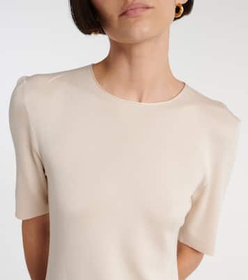 Robe midi Lyskamm en soie | Loro Piana
