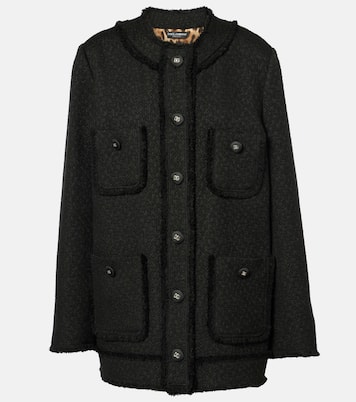 Giacca in tweed di misto lana | Dolce&Gabbana