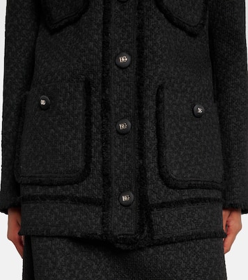 Giacca in tweed di misto lana | Dolce&Gabbana