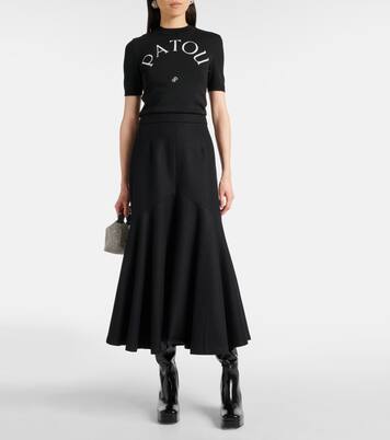 Top de mezcla de algodón en jacquard | Patou