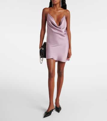 Abito sottoveste Evergreen Invisible Strap in raso | Y/Project