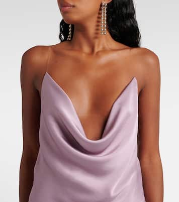 Abito sottoveste Evergreen Invisible Strap in raso | Y/Project