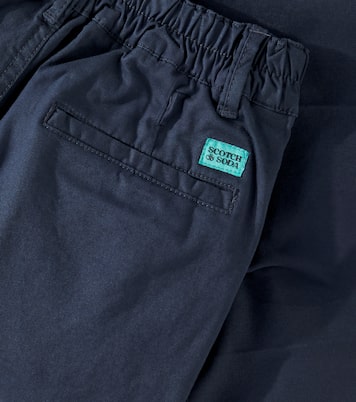 Tapered cotton-blend chinos | Scotch & Soda Kids
