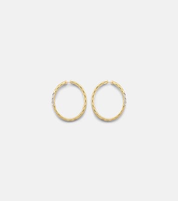 Boucles d'oreilles Ondine en or 18 ct et diamants | Marina B