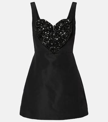 Verziertes Minikleid aus Seide | Carolina Herrera
