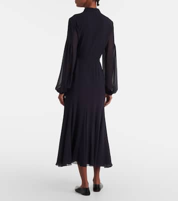 Abito midi Holt in seta | Gabriela Hearst