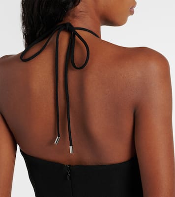 Abito midi Eliana con cristalli | Rebecca Vallance
