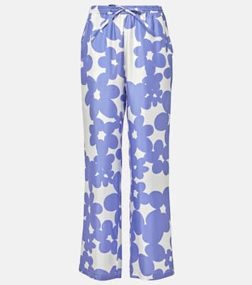 Weite Hose aus Seide | Marni