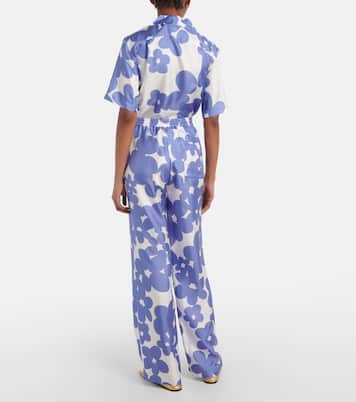 Weite Hose aus Seide | Marni