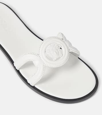 Pantoletten La Medusa '95 aus Leder | Versace