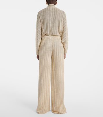 Pantalon ample en lamé | Missoni