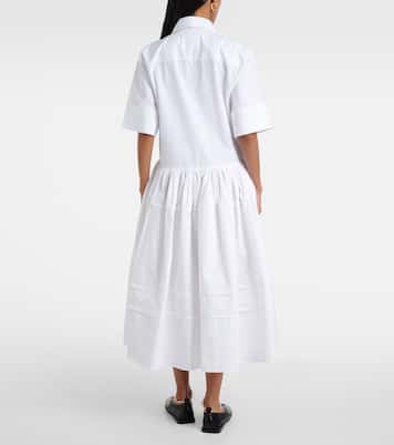 Abito chemisier in cotone | Jil Sander