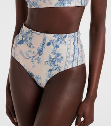 Braga de bikini Magenta floral | Agua by Agua Bendita