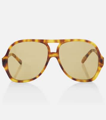Logo flat-top sunglasses | Chloé
