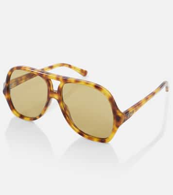 Logo flat-top sunglasses | Chloé