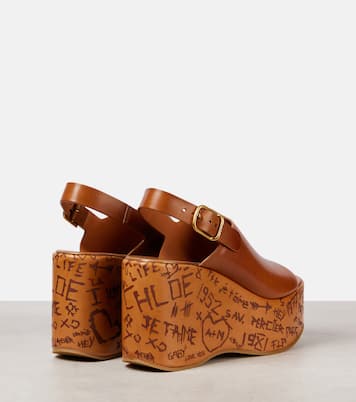 Wedges Maxime aus Leder | Chloé