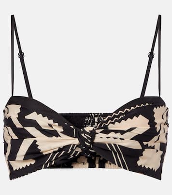 Top in cotone con stampa | Johanna Ortiz