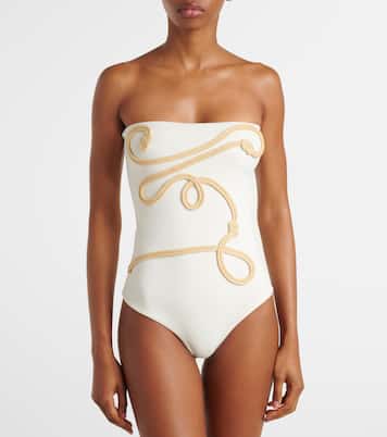 Costume intero con stampa | Johanna Ortiz