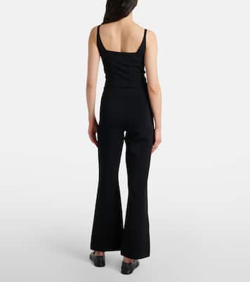 Pantaloni flared in maglia a vita media | Joseph