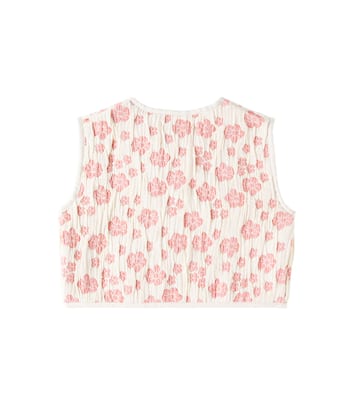 Leontis floral cotton vest | The New Society