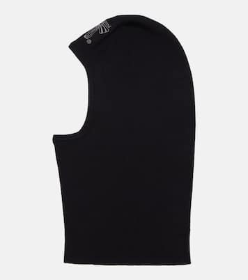 Logo embroidered wool ski mask | Acne Studios