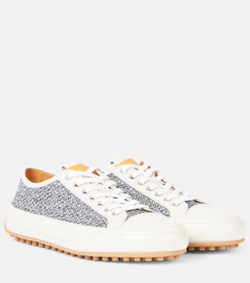 Sneakers in tweed e pelle | Tod's