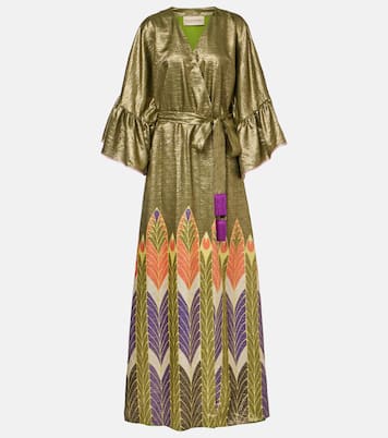 Printed silk-blend gown | Valentino