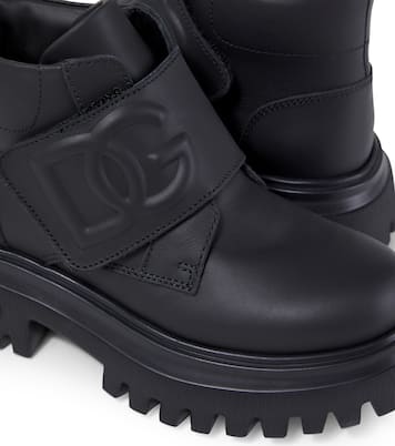 Stiefel DG aus Leder | Dolce&Gabbana Kids
