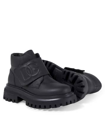 Stiefel DG aus Leder | Dolce&Gabbana Kids