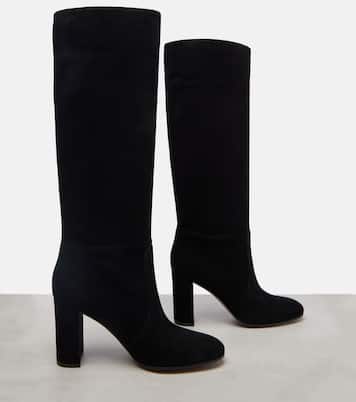 Botas altas Glen 85 de ante | Gianvito Rossi