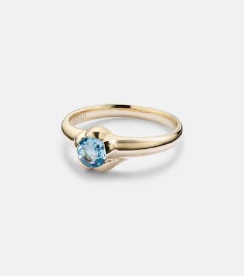 Ring Morrison aus 14kt Gelbgold mit Topas | Stone and Strand