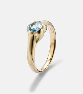 Ring Morrison aus 14kt Gelbgold mit Topas | Stone and Strand