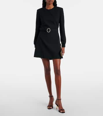 Embellished open-back minidress | Saint Laurent