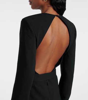 Embellished open-back minidress | Saint Laurent