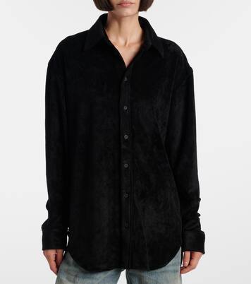 Velvet shirt | Balenciaga
