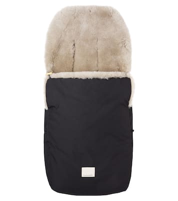 Baby Puffmuff® shearling stroller liner | Binibamba