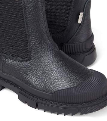 Chelsea Boots Saida aus Leder | Wheat