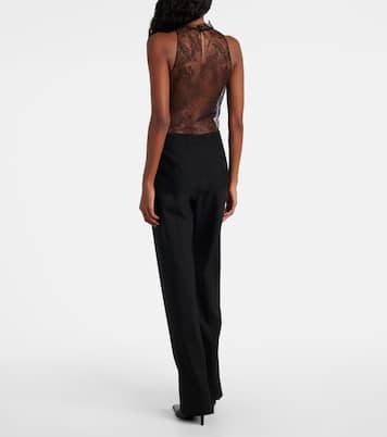 Floral lace top | McQueen