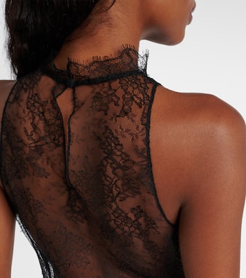 Floral lace top | McQueen