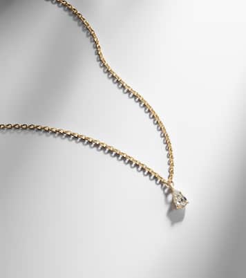 18kt gold anklet with diamond | Anita Ko