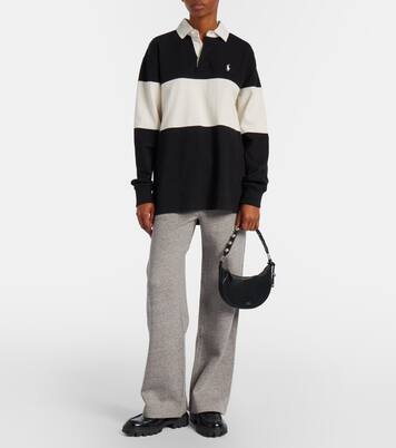 Polo ID Mini studded leather shoulder bag | Polo Ralph Lauren